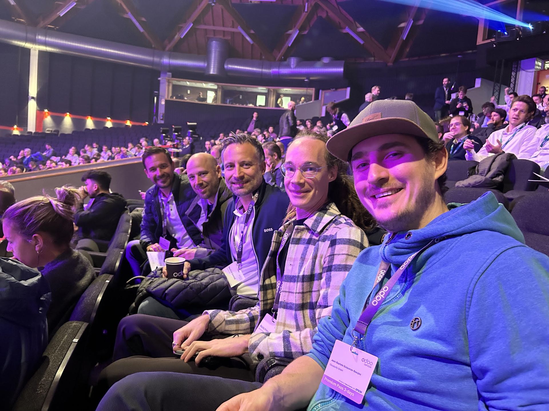 Cloudunify mit Kunden auf der COPA-DATA User-Konferenz